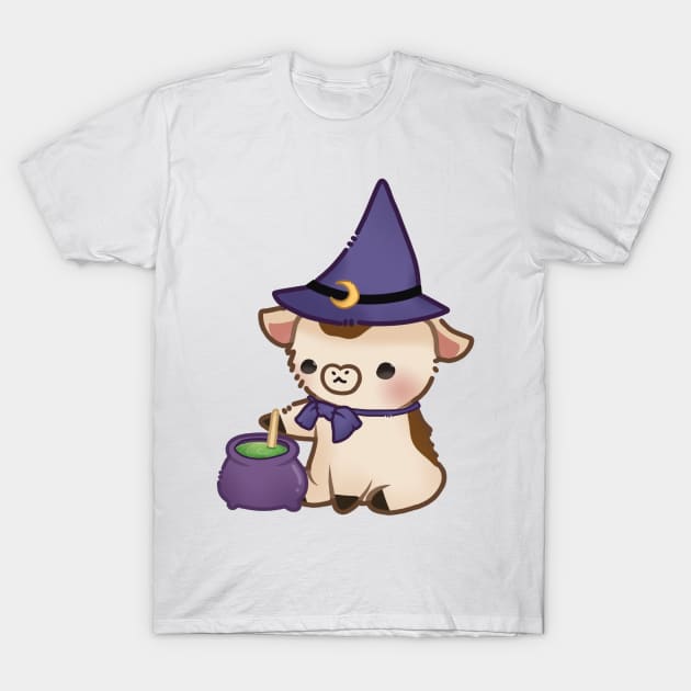 Witch Cow T-Shirt by LinnsWorld